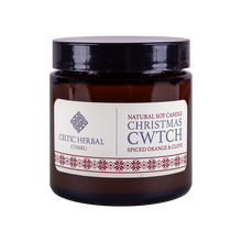 Load image into Gallery viewer, Celtic Herbal - Christmas Cwtch Candle 100g